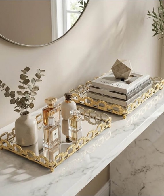 ZEYVE NEW MODEL 2-PIECE RECTANGULAR TRAY 20*30-26*36cm